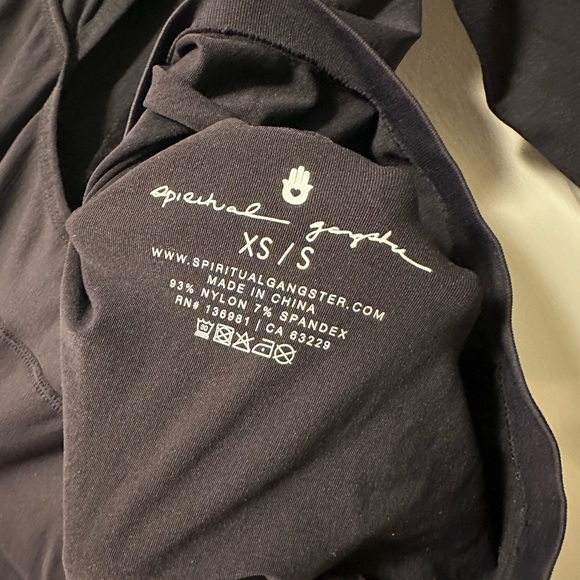 Spiritual Gangster Everything Is Energy Seamless Long Sleeve Top - Picture 3 of 5